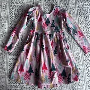 Hanna Andersson Pocketed Swing Dress Sz 5